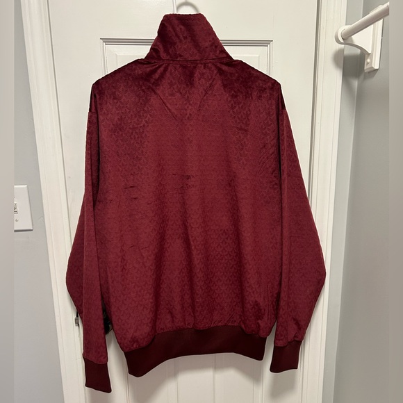 Adidas Originals Monogram Plush Velour Track Jacket - Picture 7 of 7
